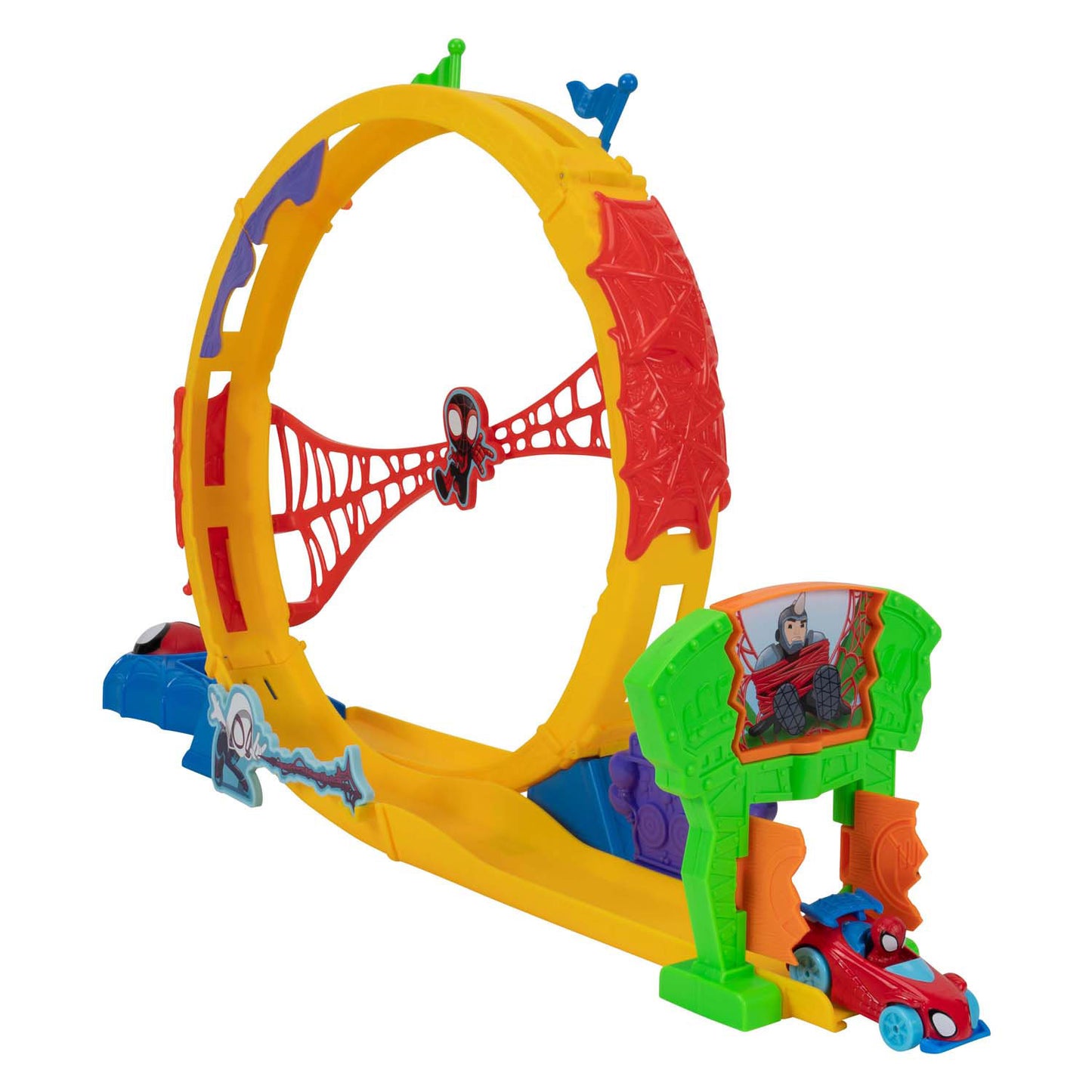 Jazwares è una fantastica pista da corsa in metallo super loop