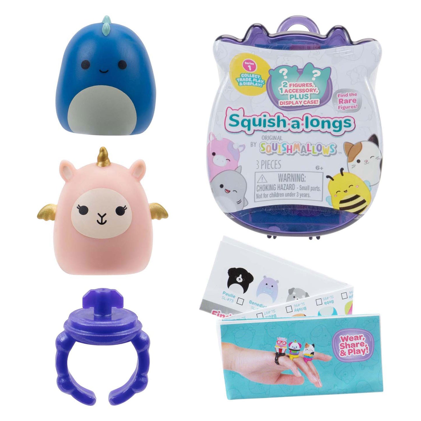Squishalongs Bene Bag 2 pezzi assorchi