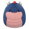 Peluche Squishmallows - Basilisco cian, 30 cm