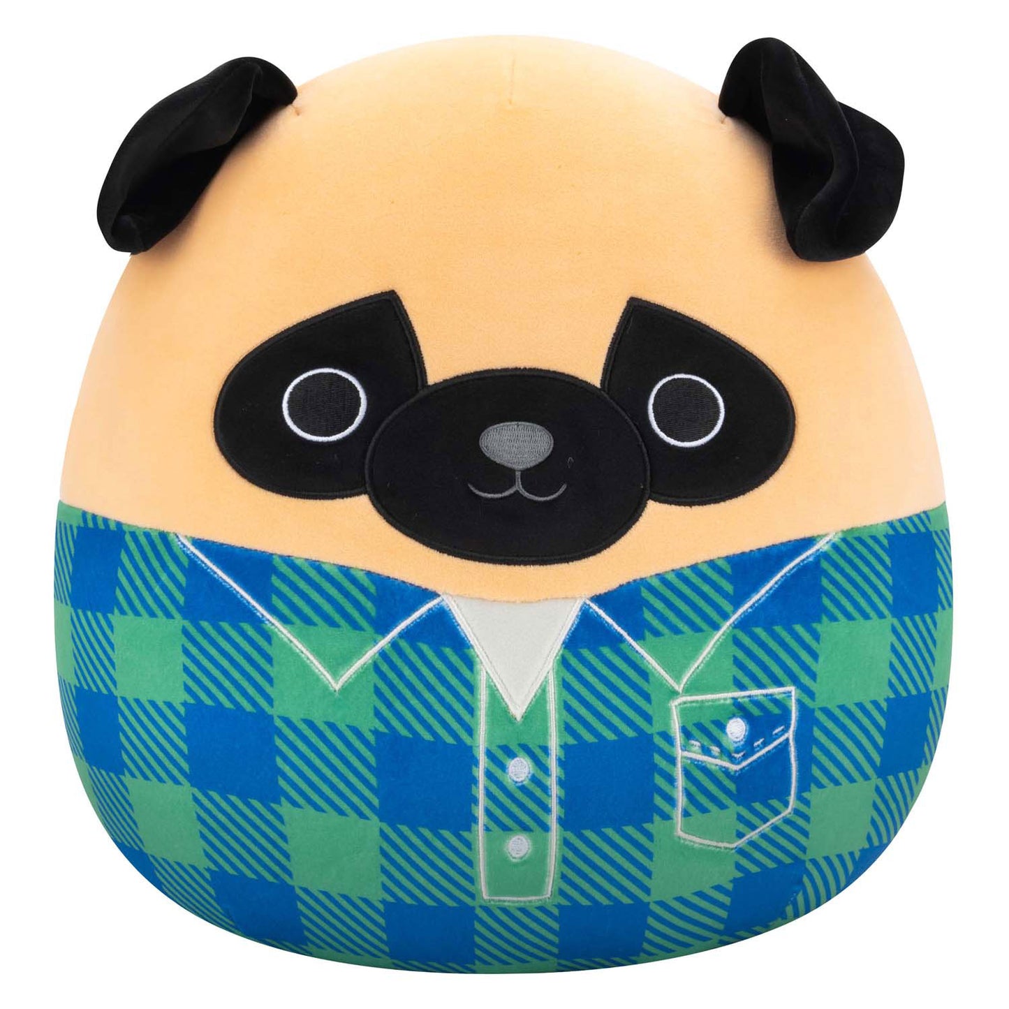 Peluche tenero Squishmallows - principe carlino, 30 cm