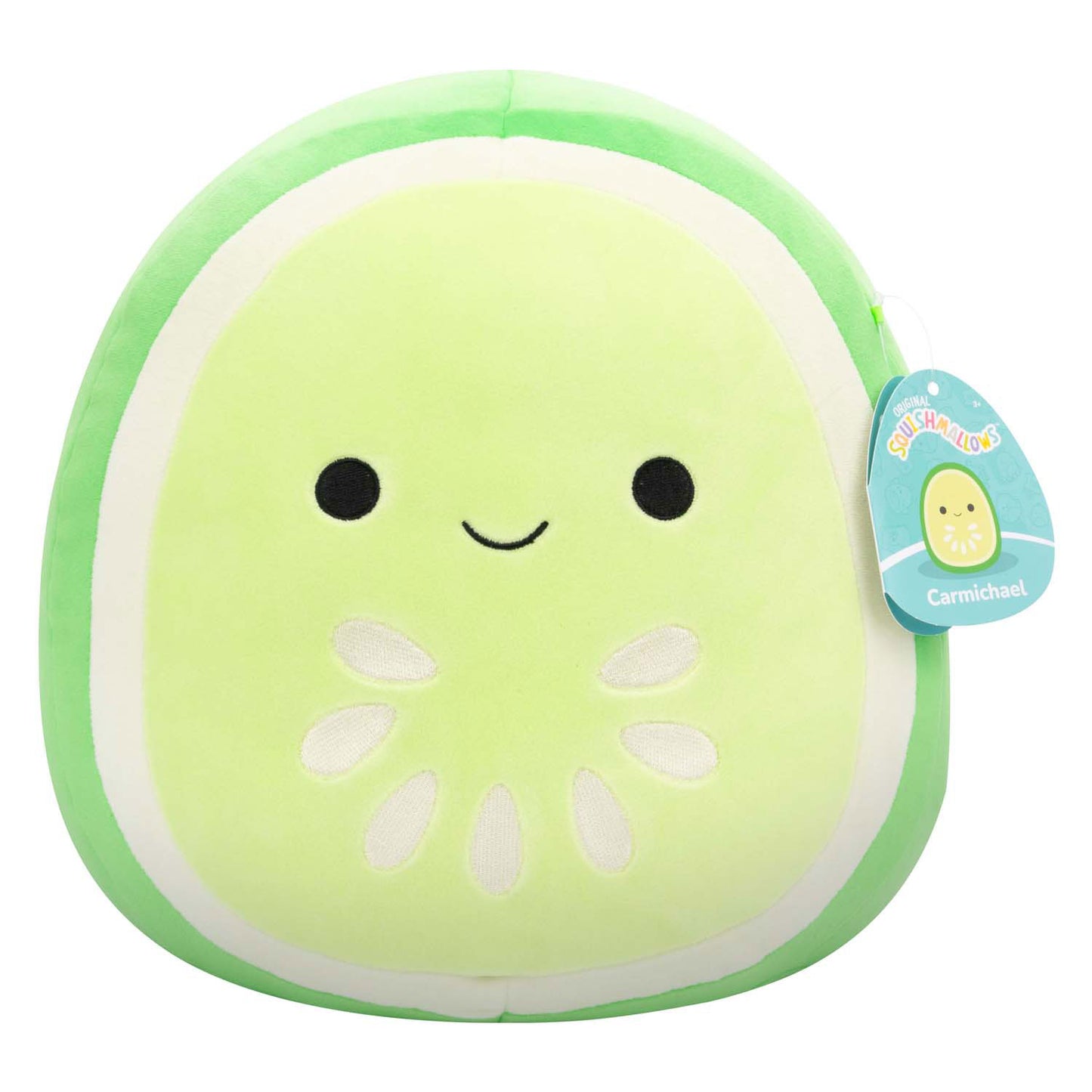 Peluche Squishmallows peluche carmichael el pepino verde, 30cm