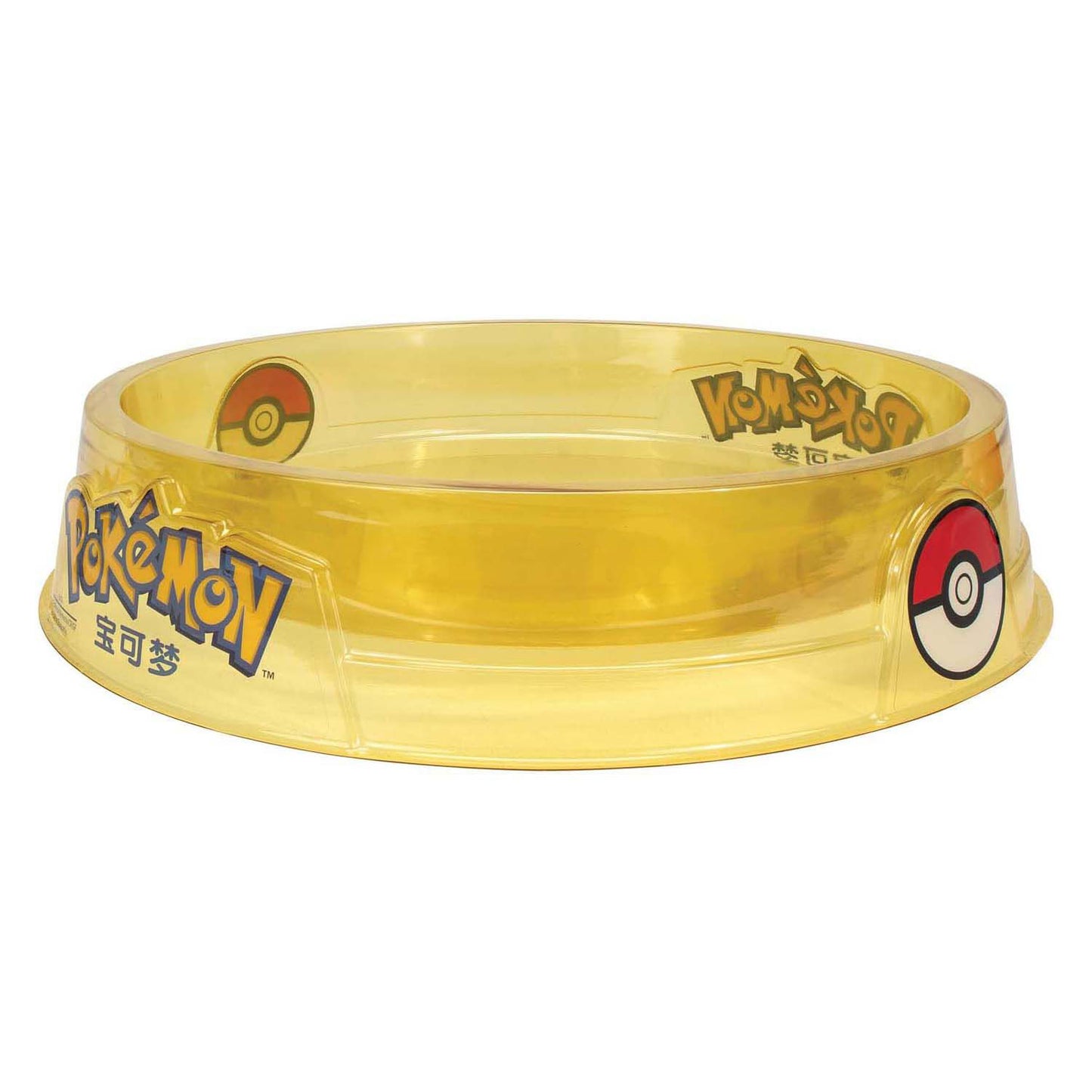Jazwares pokémon battle spinners met stadion pikachu en mew speelset