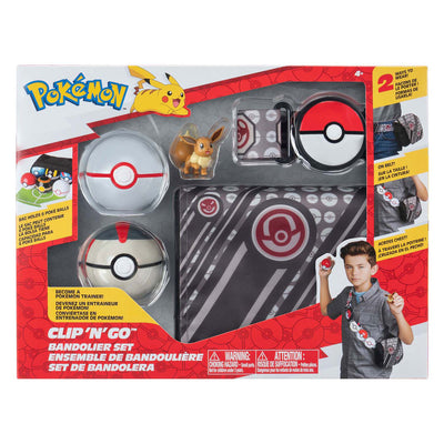 Jazwares pokemon bandolera set premier bola temporizador bola con correa