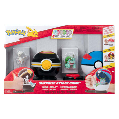 Jazwares Pokémon - Juego de ataque sorpresa - Bulbasaur y Togetic