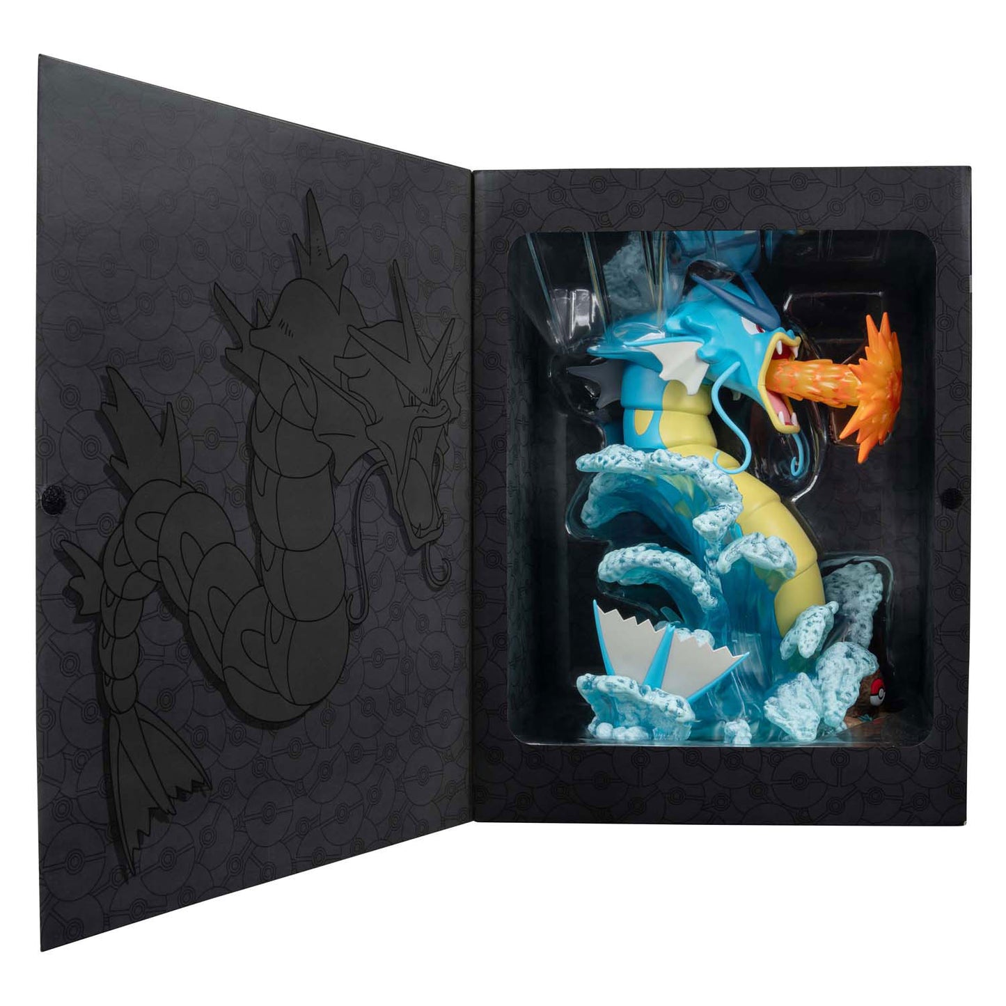 Figura da collezione Jazwares Pokémon Deluxe Statue Gyarados