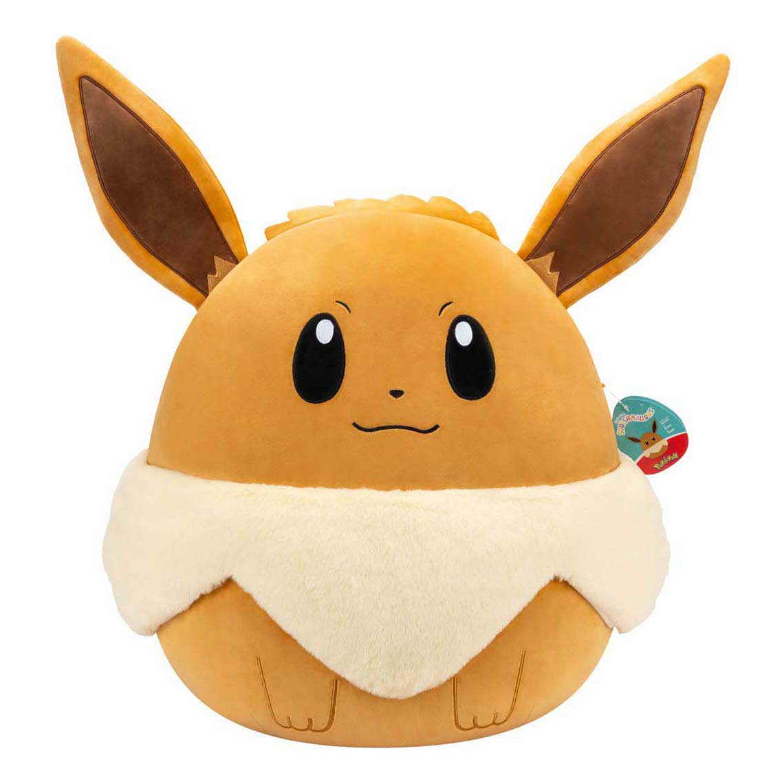 Peluche pokémon Squishmallows - eevee, 50cm