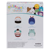 Micromallows Plush 6,5 cm 4 pezzi Set 1