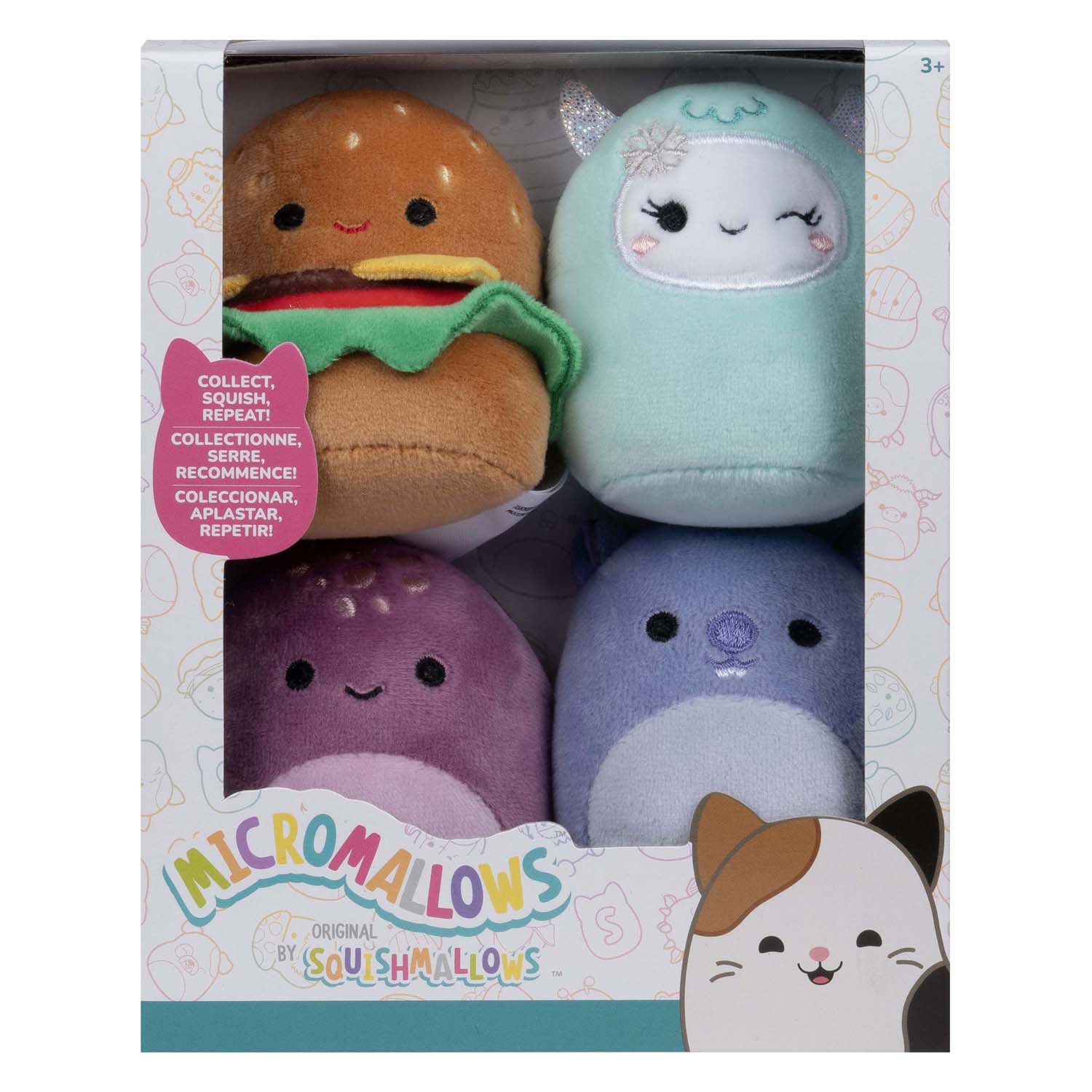 Micromallows Plush 6.5 cm 4 pieces set 2