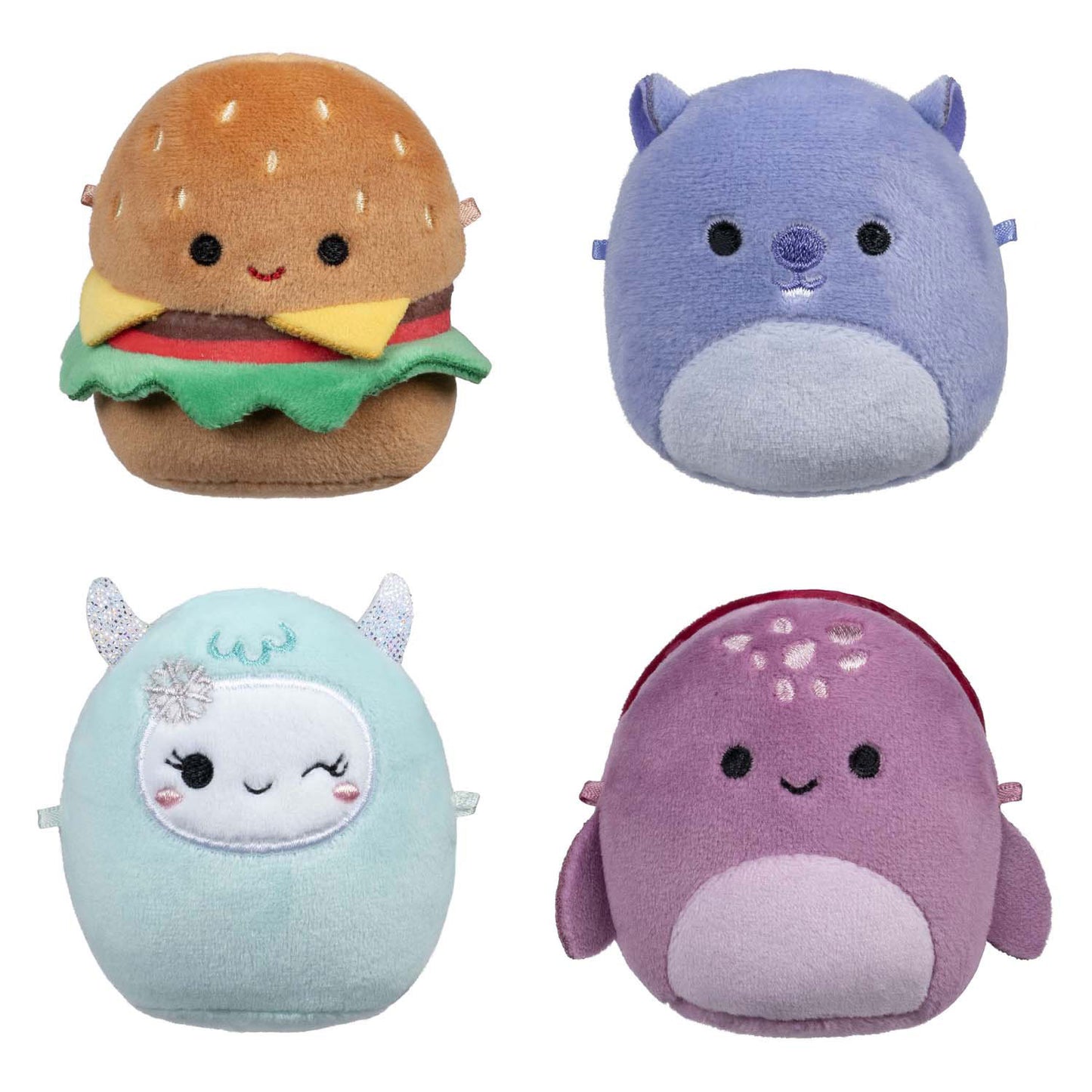 Micromallows Plush 6.5 cm 4 pieces set 2