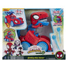 Jazwares Spidey and Amazing Friends - Veicolo da corsa Spidey-Rex