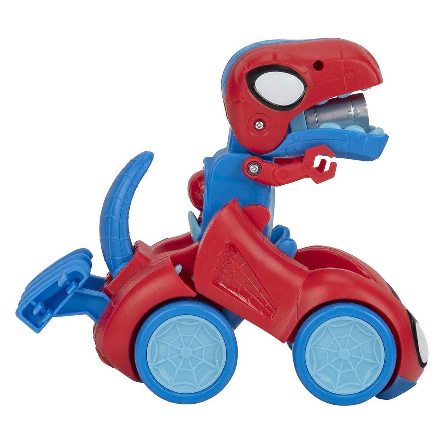 Jazwares Spidey and Amazing Friends - Veicolo da corsa Spidey-Rex