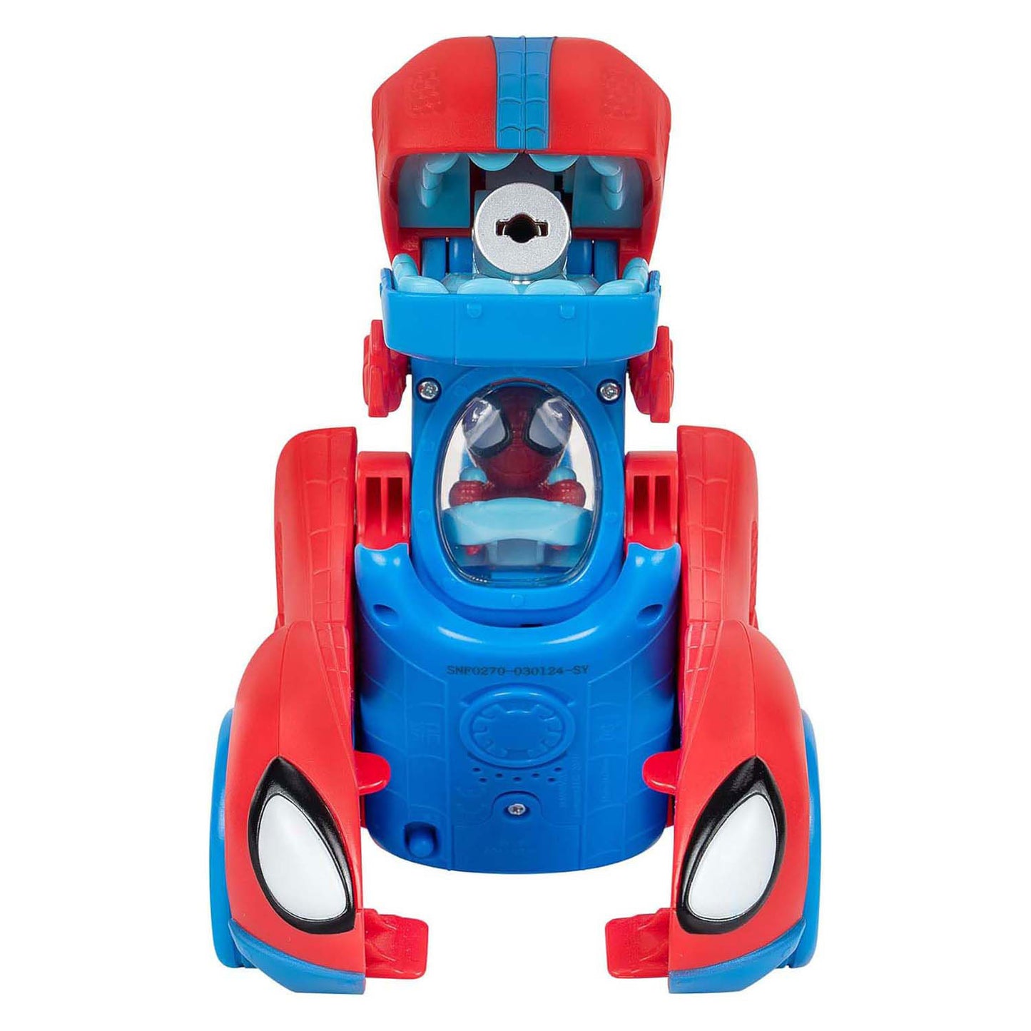 Jazwares Spidey and Amazing Friends - Veicolo da corsa Spidey-Rex