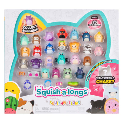 Squishmallows - squish-a-longs speelfiguren, 25dlg.