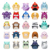 Squishmallows: figuras de juego de squish-a-longs, 25 piezas.