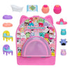 Squishmallows - squish-a-longs onderweg speelset feest