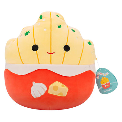 Peluche Squishmallows - patatine fritte all'aglio e parmigiano, 30 cm