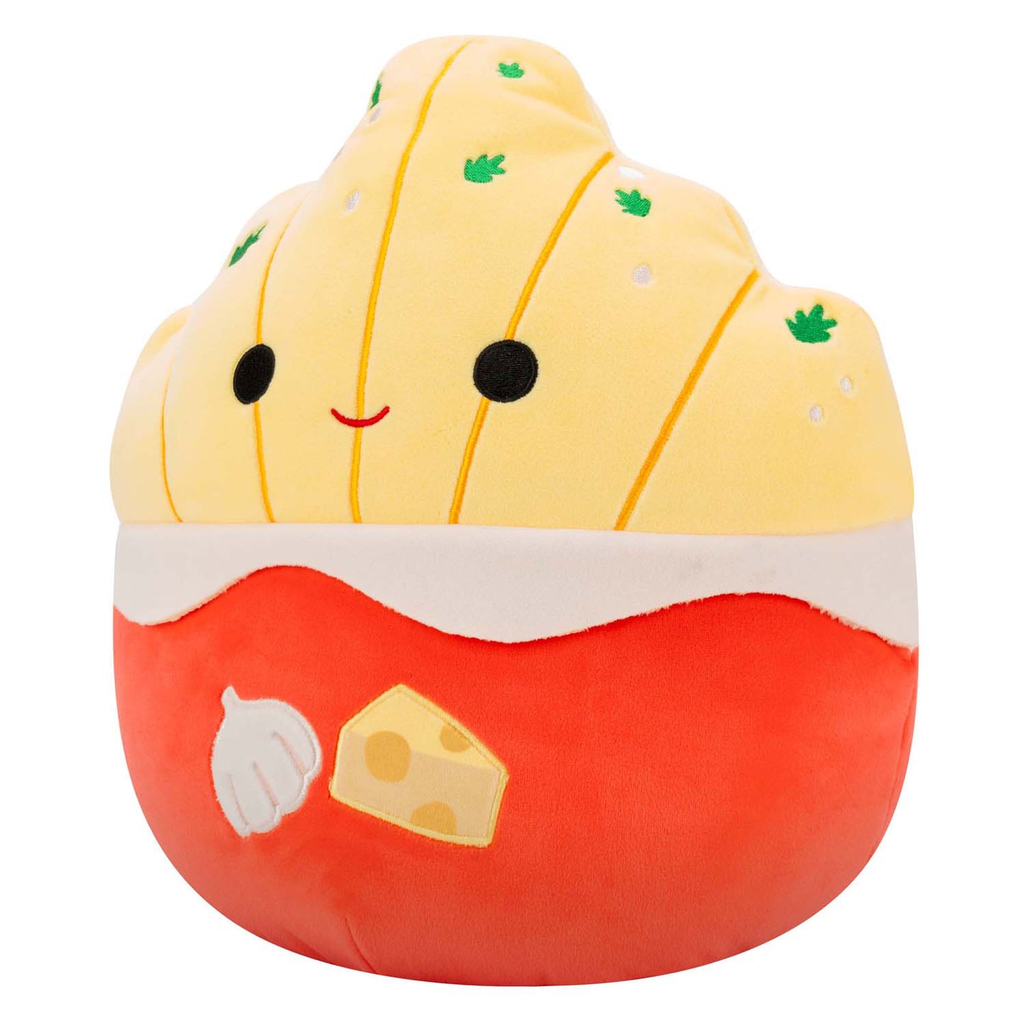 Peluche Squishmallows - patatine fritte all'aglio e parmigiano, 30 cm