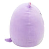 Squishmallows knuffel pluche - hanna de paarse nijlpaard, 40cm