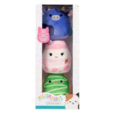 Jazwares squishmallows knuffel pluche - micromallows ingred, amelie, daisuke - 3dlg. - afbeelding 2