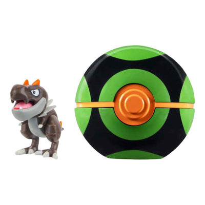 Jazwares Pokemon Clip 'n' Go Tyrunt Palla del Crepuscolo