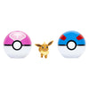 Jazwares Pokémon Clip 'n' Go con cinturino Playset Eevee Great Ball