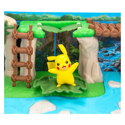 Jazwares pokemon estuche de transporte juego de ruinas de batalla