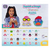 Jazwares squishmallows - figuras de juego squish-a-longs estilo 1 - 25 piezas.