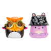 Jazwares squishmallows - personaggi giocattolo squish-a-long stile 3 - 8 pz.