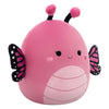 Jazwares Squishmallows peluche coccolone - Marcelina la farfalla monarca rosa - 40 cm