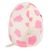 Jazwares Squishmallows peluche coccolone - Mondy la mucca di mare bianca maculata rosa - 40 cm