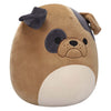 Squishmallows knuffel pluche - loafer the bulldog - 40cm