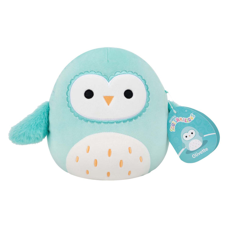 Squishmallows knuffel pluche - olivette the barn owl - 19cm