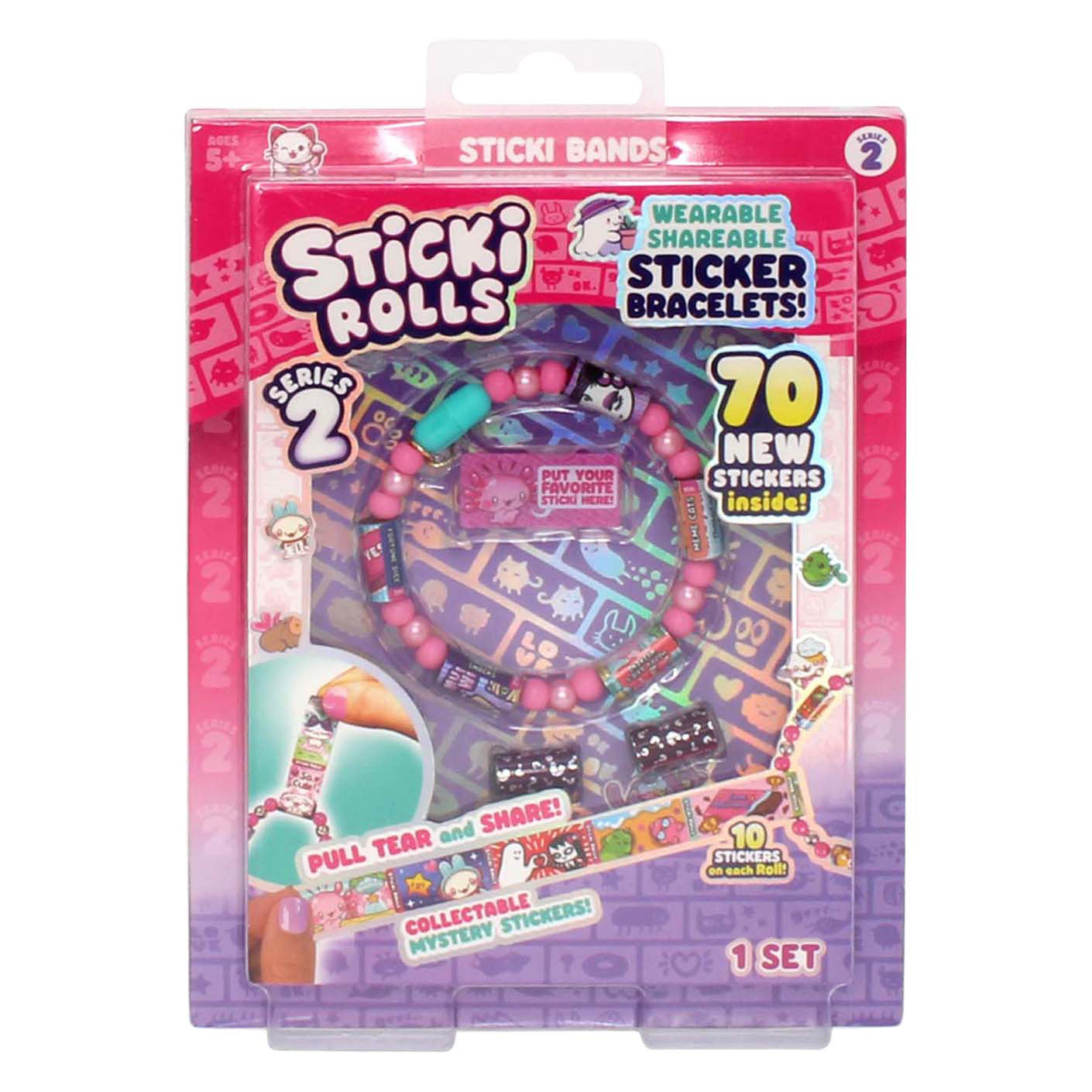 Sticki rotoli onda singola pacchetto 1