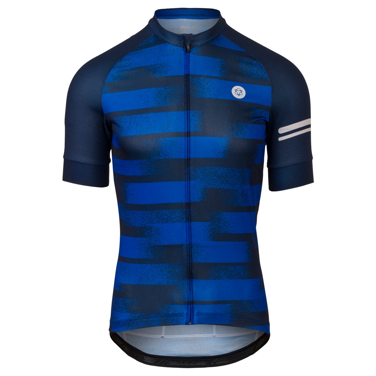 Camiseta ciclista con rayas granuladas esencial para hombre