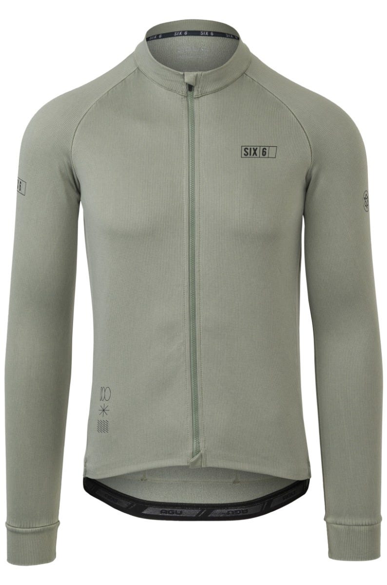 Maglia da ciclismo classica a maniche lunghe Six6 da uomo