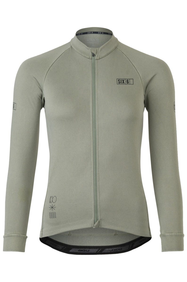 Maglia da ciclismo classica a maniche lunghe Six6 da donna