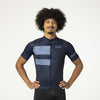 Maglia da ciclismo a righe da uomo essenziale
