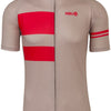 Maglia da ciclismo a righe da uomo essenziale