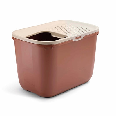 Savic Kattenbak Hop in Champagne Pink Terracotta