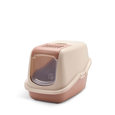 Savic Kattenbak Nestor Champagne Terracotta rosa