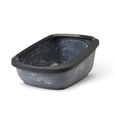 Savic Kattenbak Aseo Jumbo Marble Gray Black