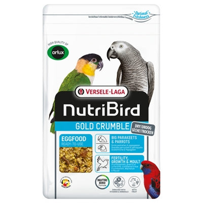 Nutribird Gold Crumble Dry Ogger Ovagere PARROTS PARROT