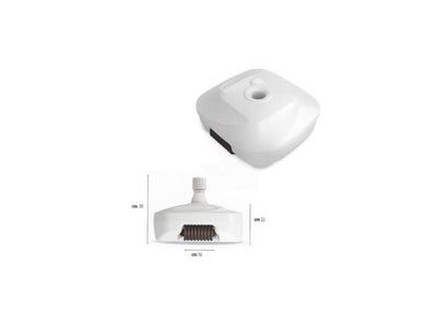 Base para sombrilla Adriatic 50 kg rellenable blanca