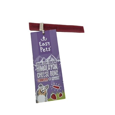 EasyPets Himalayan Cheese Bone cheese bone strawberry