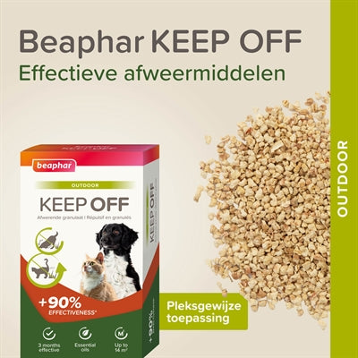 Beaphar keep off granulate kat hond