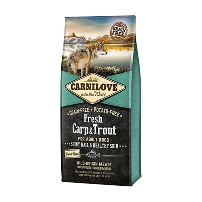 Trucha de carpa fresca de Carnilove