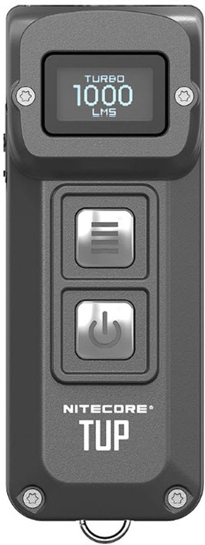 Nitecore tup llavero lámpara recargable gris