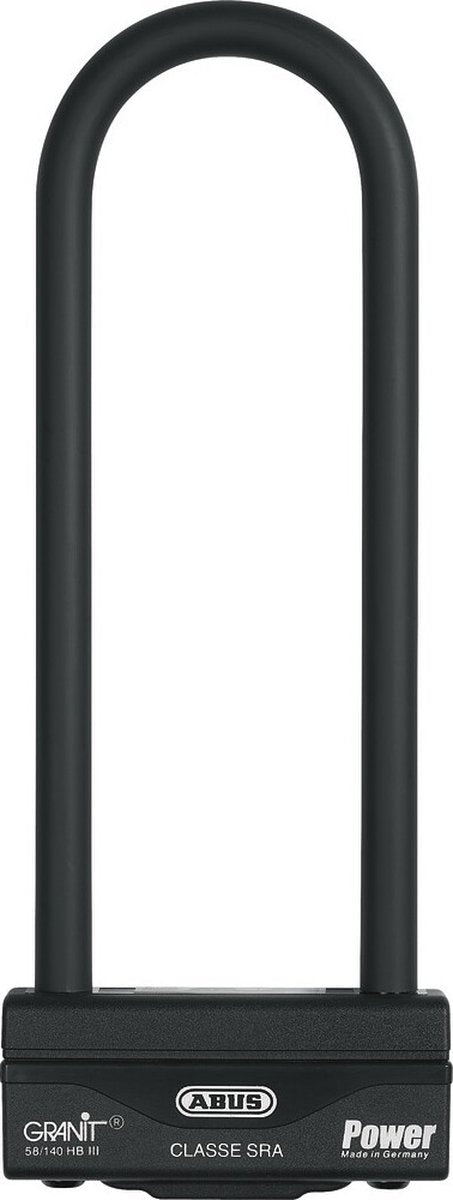 Lucchetto per moto Abus U-lock - granit™ power 58 - livello di sicurezza 18 - art-4 adatto per moto