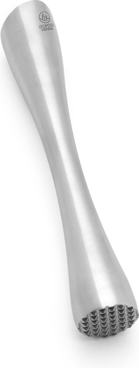 Leopold vienna - cocktailstamper rvs cocktail muddler