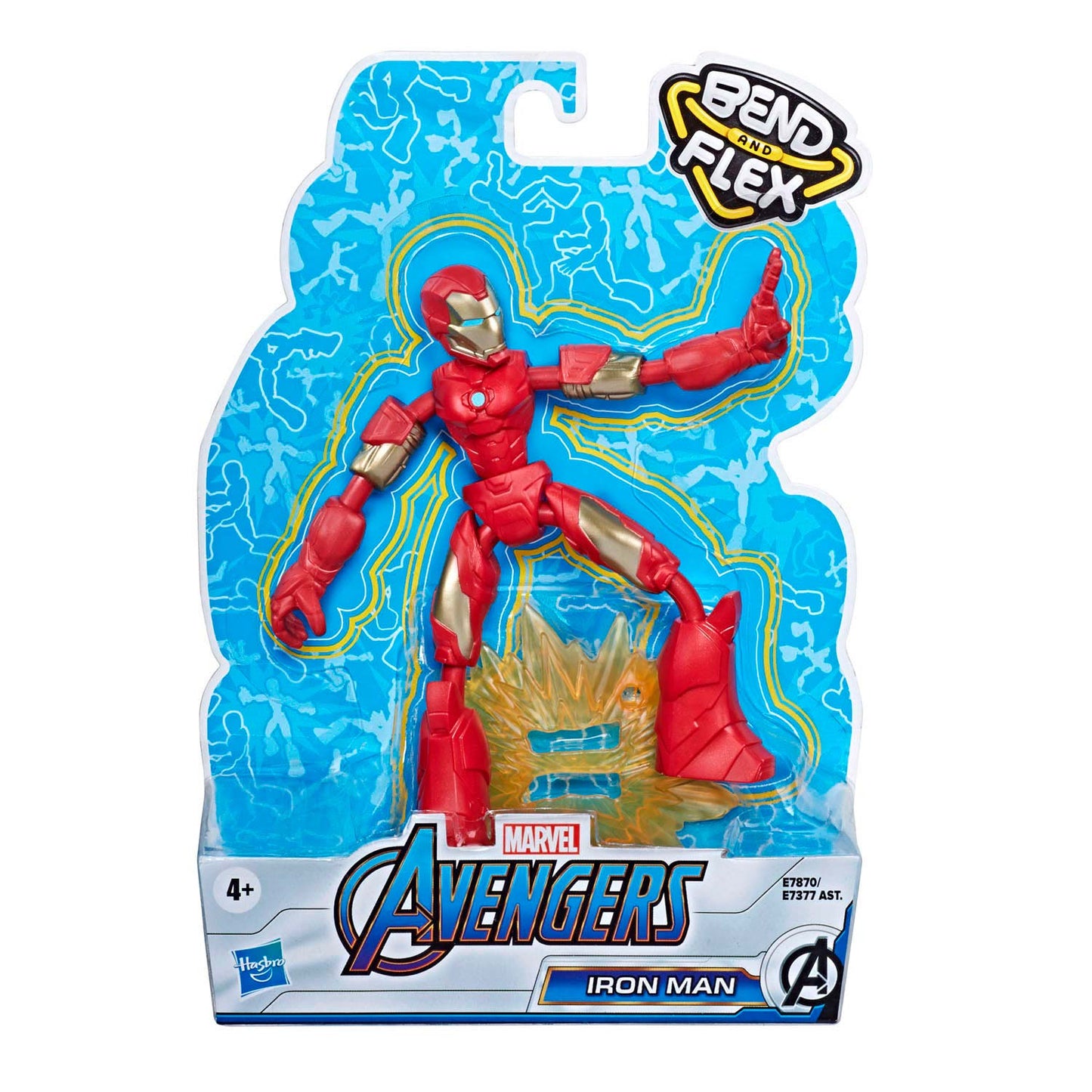 Hasbro Figura de acción flexible Avengers Iron Man